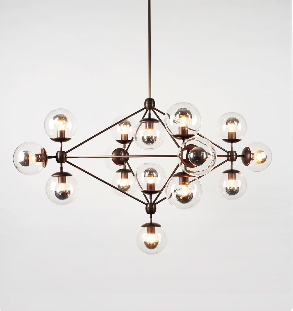 Ceiling design lamp   Modo by Roll & Hill (21 lampshade ов)