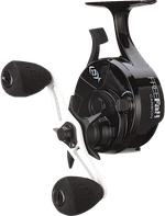Катушка 13 Fishing FreeFall Carbon - Inline Ice Fishing Reel bb3+1 (2.5:1) BBCFFNW2.5-LH  Вес 175г 0.16мм-91м Нагр.3.0кг 48см/об Northwoods Edition Gear Ratio - LH Retrieve
