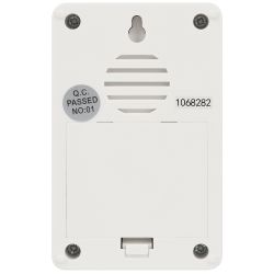 Звонок дверной Intro MP103W беспроводной LED подсветка IP44 150 м белый 38 мелодий | Intro