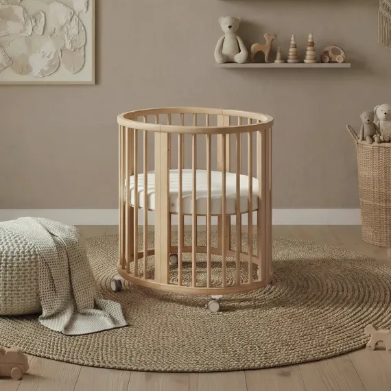 Комплект 3 в 1 люлька Stokke Sleepi Mini V3 Natural