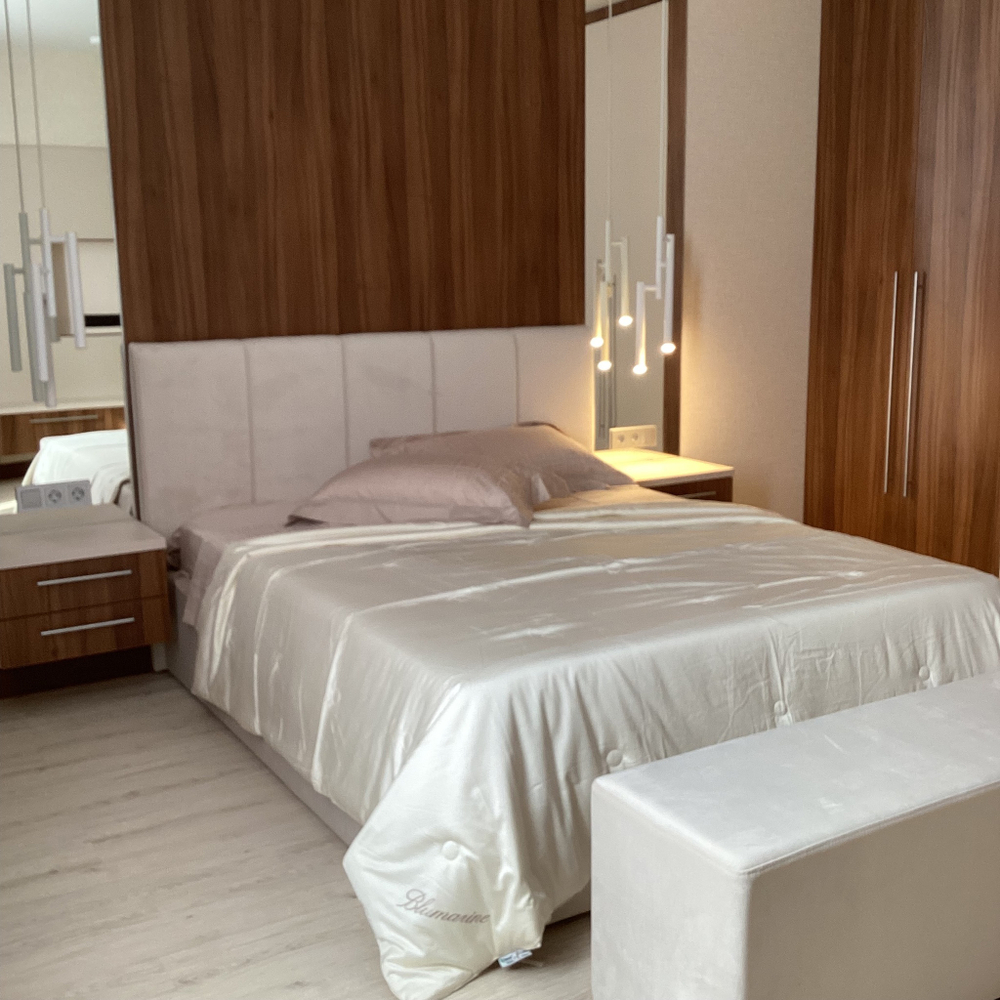 Постельное белье с одеялом из тенселя и хлопка Blum | Beige