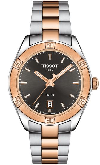 Женские часы Tissot T101.910.22.061.00 PR 100 Sport Chic