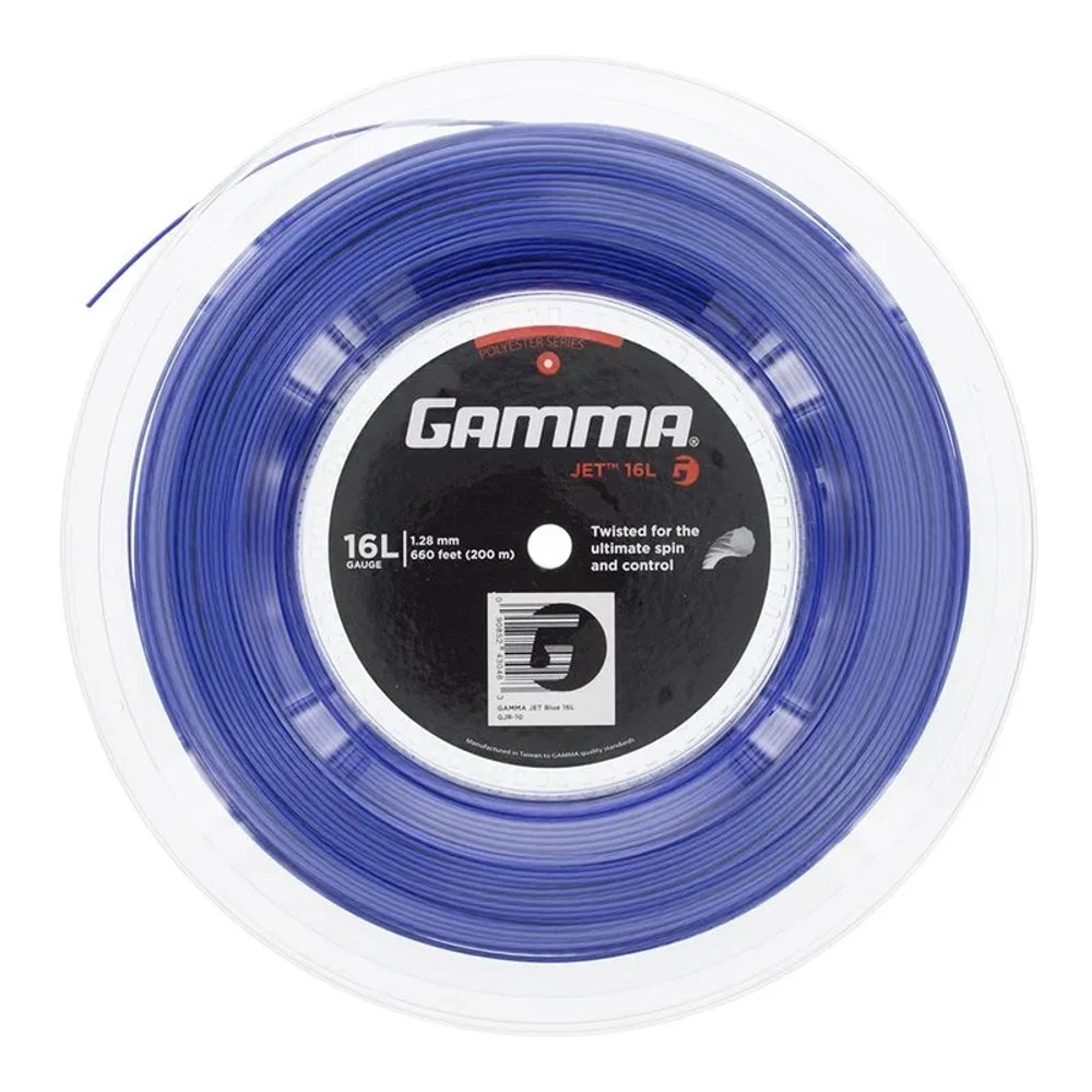 Струны теннисные Gamma Jet (200 m)