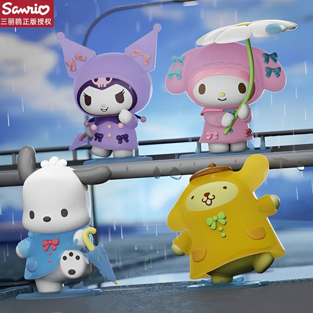 Коллекционные игрушки "Sanrio in the rain" Коллекционные игрушки "Sanrio in the rain"