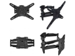 Наклонно-поворотный кронштейн Kromax ATLANTIS-45 Black