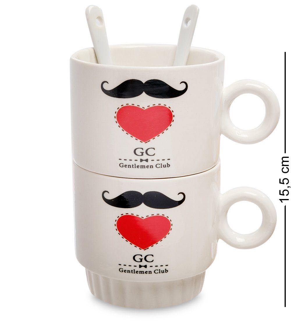 GAEM Art MUG-172/3 Набор из двух кружек «Клуб джентельменов»