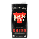Kettle & Fire, костный бульон, классический говяжий, 907 г (32 унции)