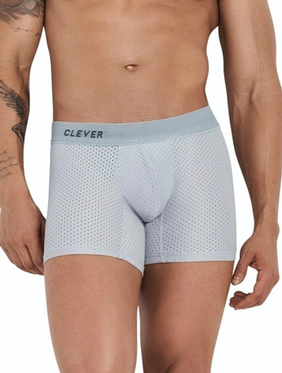 Серые трусы-боксеры с эффектом перфорации Euphoria Boxer (Размер: S) (Цвет: серый)