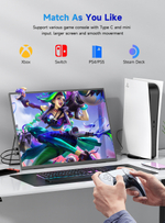 23.8" Портативный сенсорный монитор Umax22 Pro Touch UPERFECT FHD 1920x1080, 120 Гц, IPS