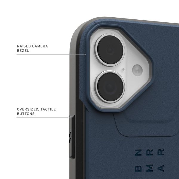 Чехол Uag Civilian Case для iPhone 17, Синий | Mallard