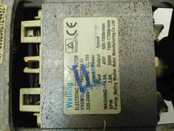 WMSD600 кт206 Двигатель 7 контактов для стиральной машины Hotpoint-Ariston 160023804 б/у