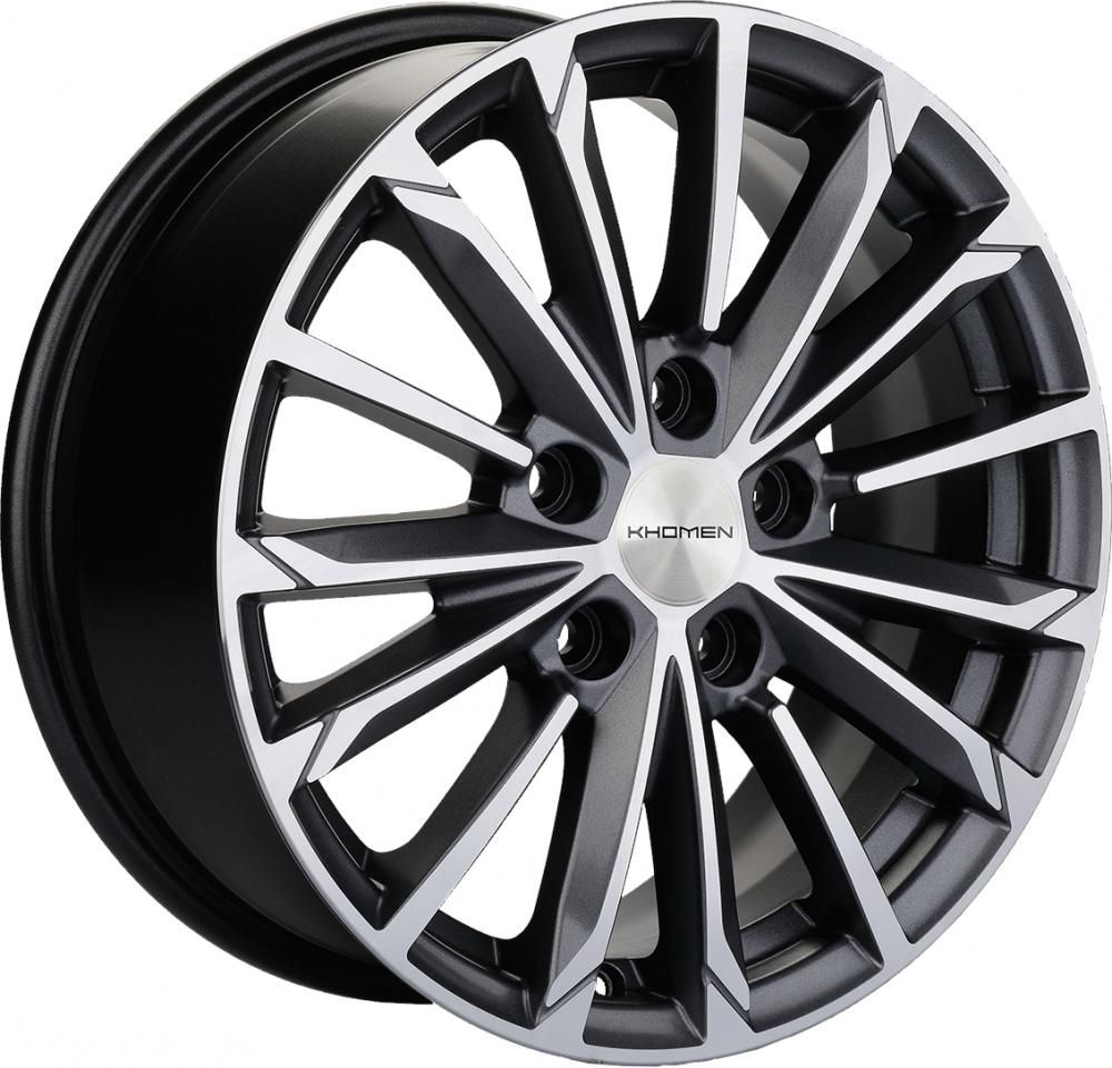 Khomen 1611 6.5x16 5x112 ET 46 Dia 57.1 (GFP)