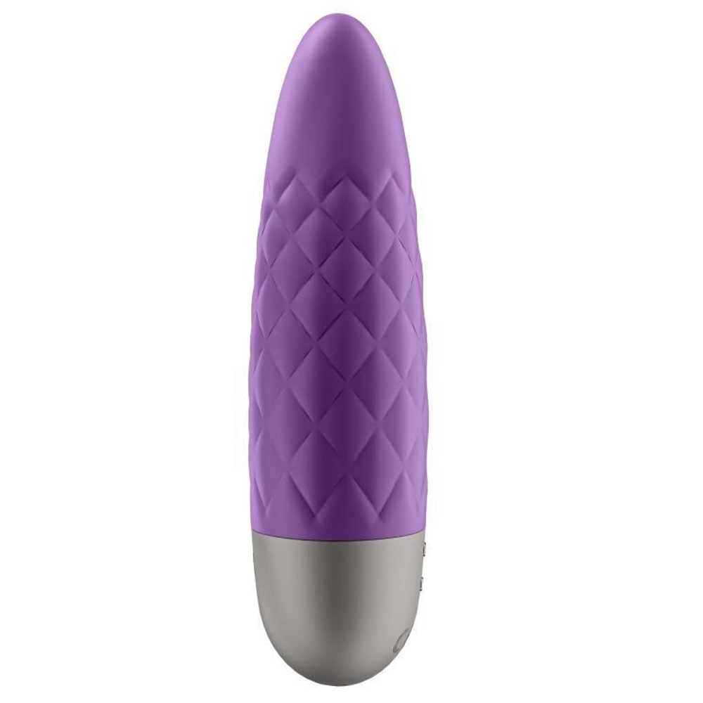 Фиолетовый мини-вибратор Ultra Power Bullet 5 (Цвет: фиолетовый)