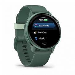 Умные часы Garmin Vivoactive 6 яшмовый с зеленым ремешком