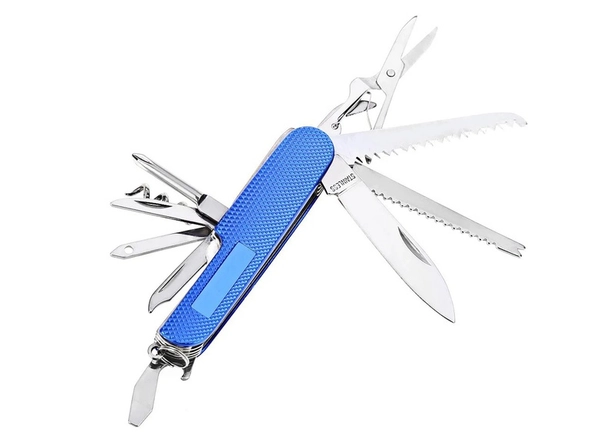 Нож туристический перочинный K5011ALL-BOX цвет blue голубой
