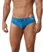 Синие мужские плавки-брифы Malibu Swimsuit Brief (Размер: L) (Цвет: синий)