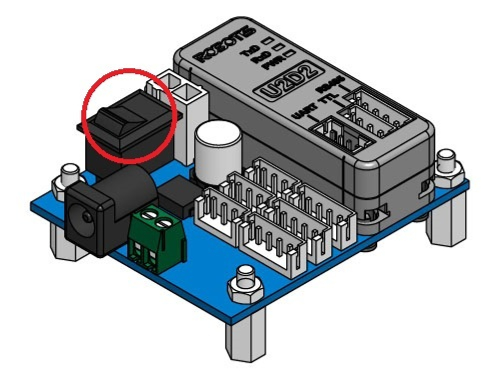 Преобразователь интерфейса U2D2 Power Hub Board