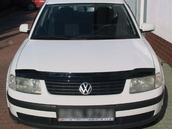 Защита капота 02090 VW T-4 (прямые фары) клеющаяся