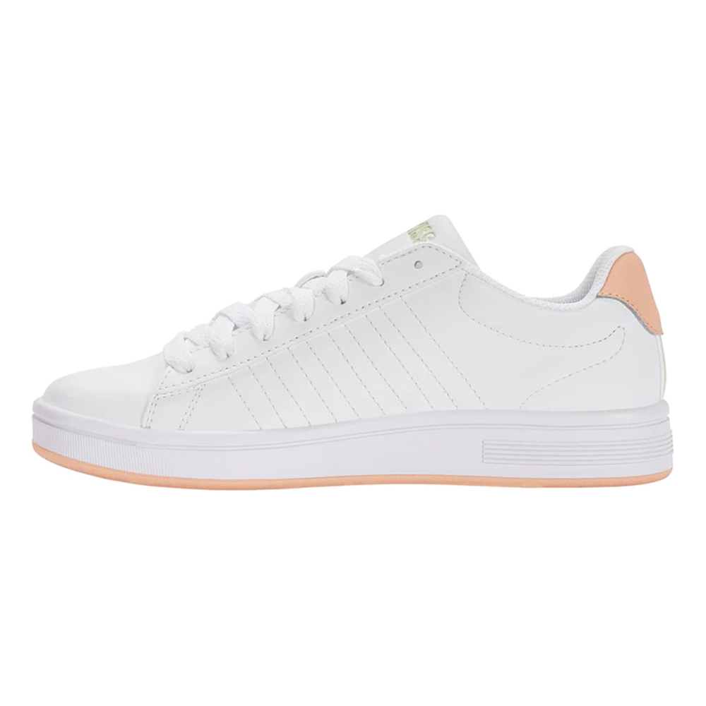 Женские теннисные кроссовки K-Swiss Court Shield Sneakers Women - White, Apricot