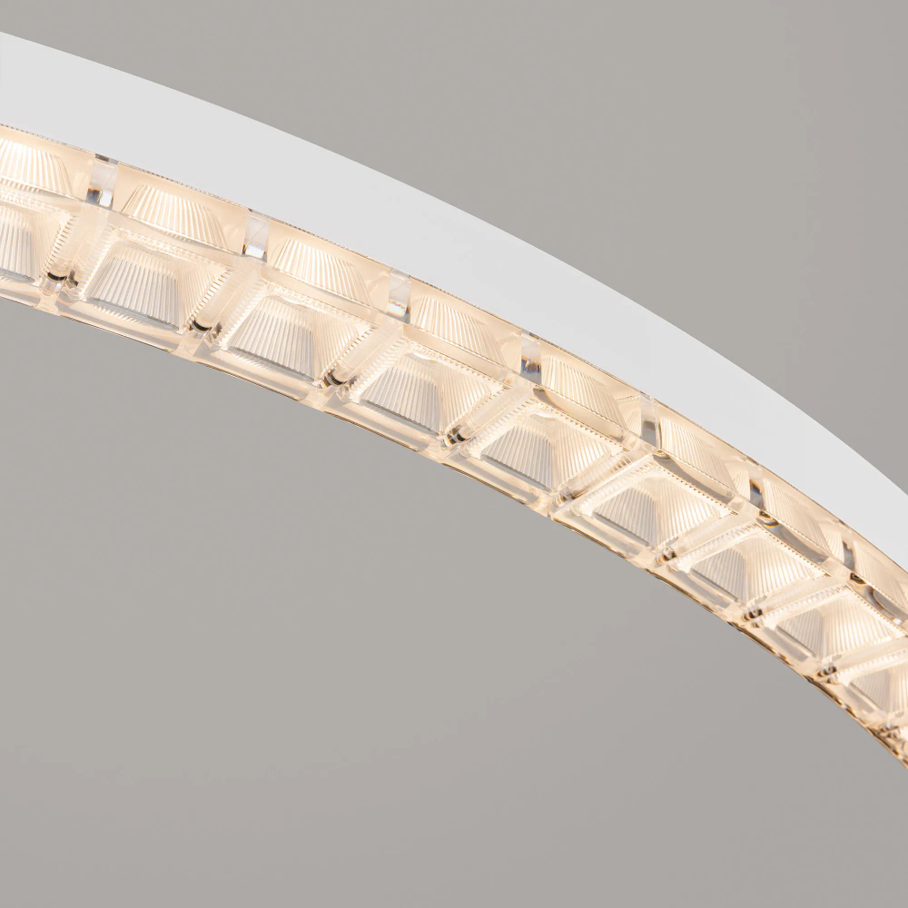 Светильник SP-DIAMOND-R850-40W Warm3000 (WH, 45 deg, 230V, TRIAC) (Arlight, IP20 Металл, 5 лет) 055262