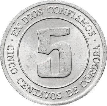 5 сентаво 1974 Никарагуа ФАО