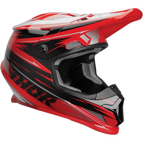 Купить Мотошлем Кроссовый Thor Sector Warp Helmet / Красный
