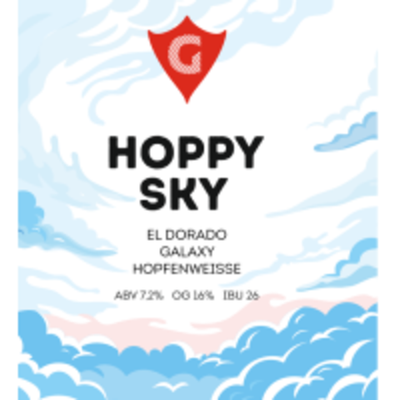 Пиво Гуси Хоппи Скай / Gusi Hoppy Sky 20л - кег