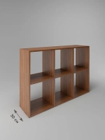 Стеллаж деревянный для книг, игрушек