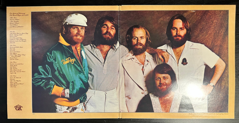 The Beach Boys - Ten Years Of Harmony 2LP (Голландия 1981г.)