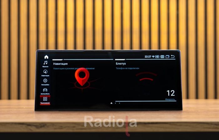 Магнитола для BMW 5 GT F07 2009-2013 CIC - RDL-5658 монитор 12.3" на Android 13, Быстрая, CarPlay, 4G SIM-слот