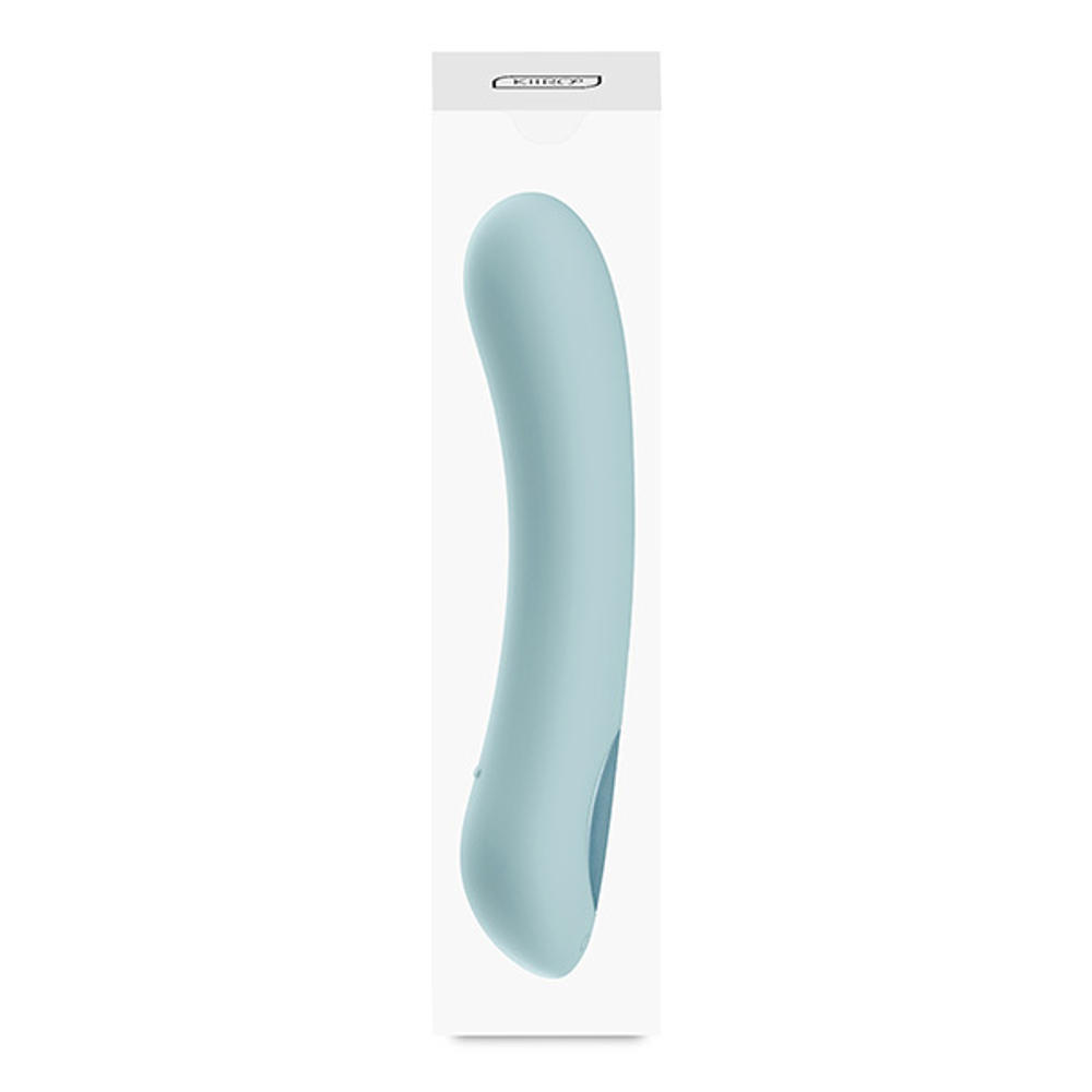 Интерактивный бирюзовый вибратор 20см для точки G Kiiroo Pearl2+ G-Spot