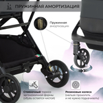 Прогулочная коляска Sweet Baby Aura Grey