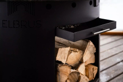 Дровяной гриль-стол Elbrus Grill Гималаи 1000 (диаметр стола 1620 мм)