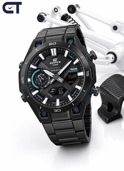 CASIO ECB-2300DC-1ADF мужские часы — EDIFICE SOSPENSIONE с Bluetooth и Tough Solar