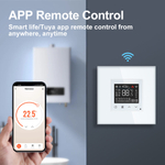 Термостат WiFi 16А WF16TMT белый TUYA, фото 3