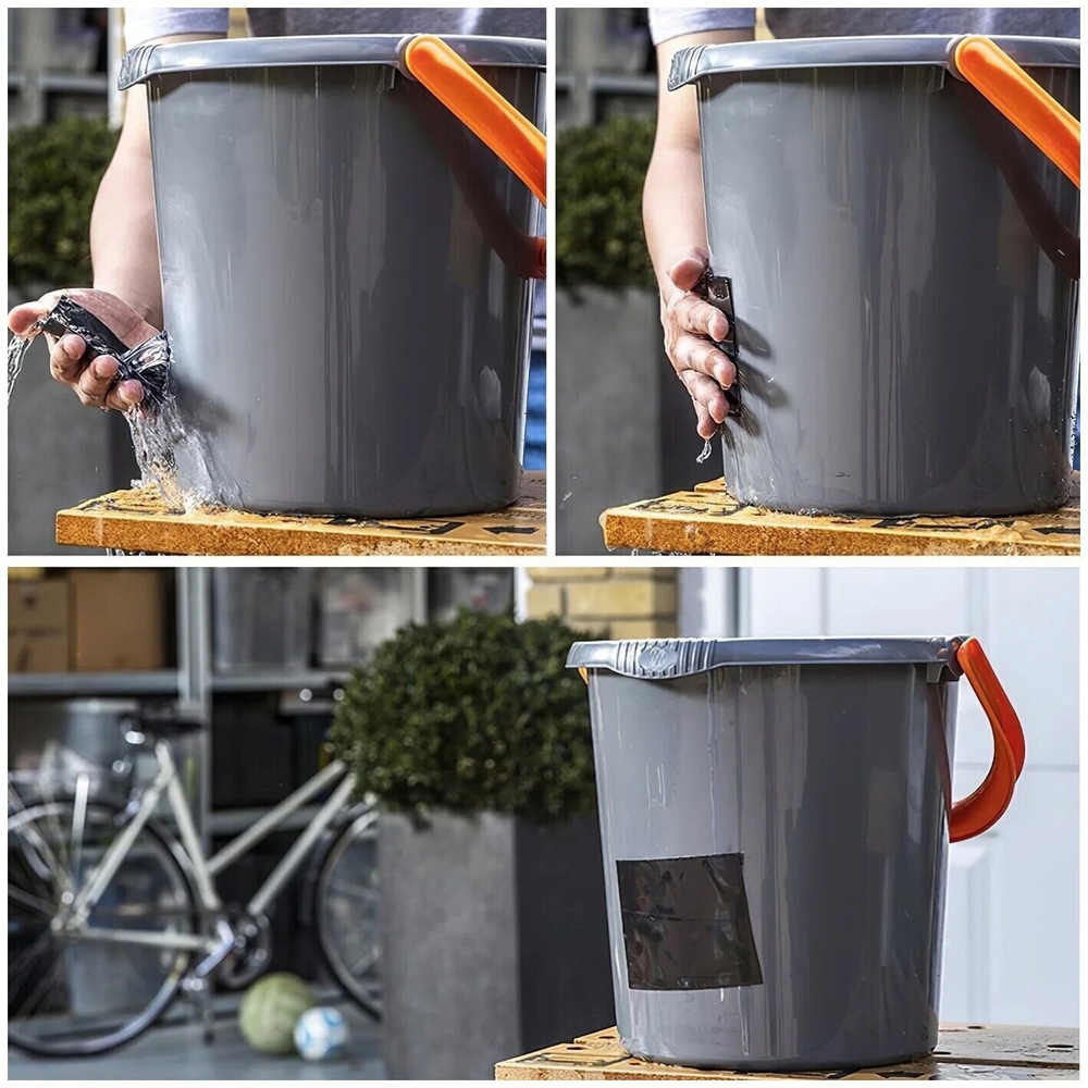 Сверхсильная клейкая лента Flex Tape / Черная / 10 см.