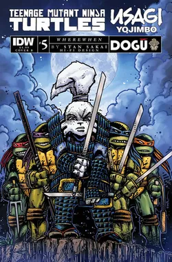 Teenage Mutant Ninja Turtles Usagi Yojimbo WhereWhen #5 (Cover B)
