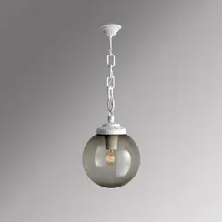 Уличный светильник подвесной Globe 300 G30.120.000.WZE27 Fumagalli