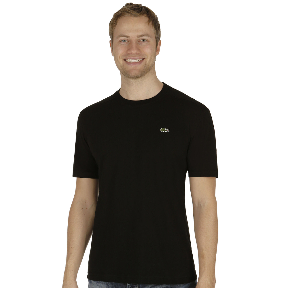 Мужское теннисное поло Lacoste Tennis T-Shirt Men - Black, Green