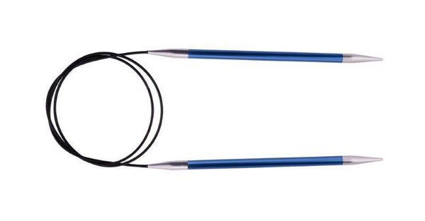 Спицы круговые укороченные Knit Pro Zing ⌀4.5 мм, 40 см, 47070
