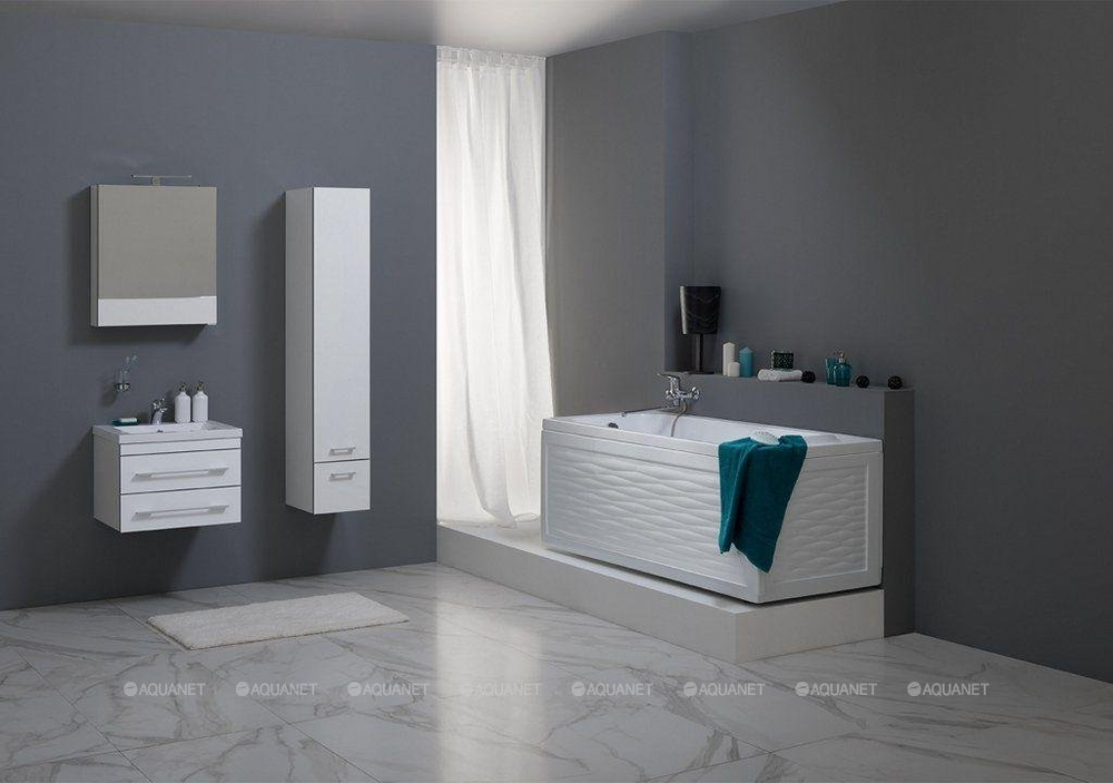 Акриловая ванна Aquanet (Акванет) Nord NEW 150x70 с каркасом