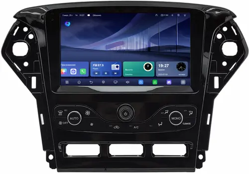 Магнитола для Ford Mondeo 4 2010-2014 - Kuberg QLed, Android 14, TS105, Быстрейшая, CarPlay, SIM-слот