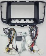 Магнитола для Infiniti FX35, FX37, FX50, FX30D S51 2008-2012, QX70 S51 2013-2018 (рамка тип 2 черная матовая) - FarCar S400-TS18 монитор 9.5" QLED на Android 14, CarPlay, 4G SIM-слот