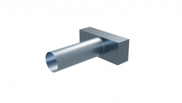 Flexag PWP-125/90x3 пленум вентиляционный прямой, D125, на 3 выxода, L=300 мм