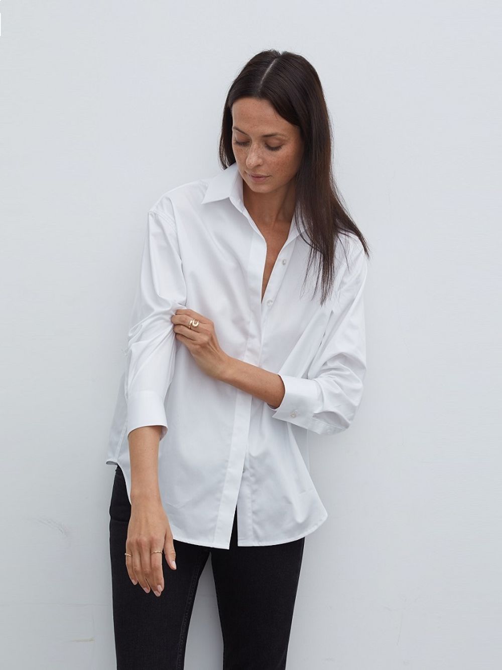 Рубашка Хельсинки белый хлопок Max Mara
