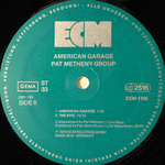 Pat Metheny Group ‎– American Garage (Германия 1979г.)