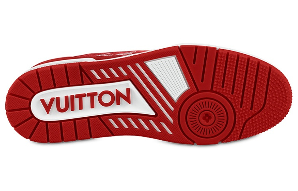 Louis Vuitton Trainer Low "#54 Mini Monogram - Red"
