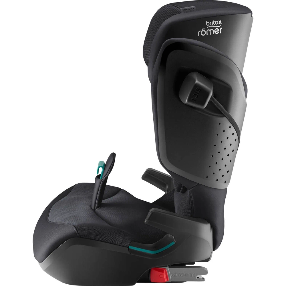 Автокресло 2/3 Britax Roemer KIDFIX PRO i-SIZE Style Carbon Black, 3,5 до 12 лет, 15-36 кг (100-150 см), isofix, черный