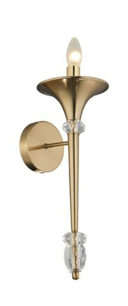 Бра Crystal Lux MIRACLE AP1 BRONZE 2490/401