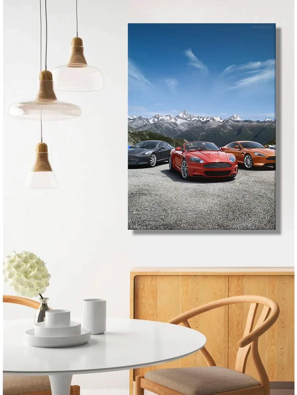 Картина "Aston Martin Luxury", модульная 50х70см 1шт.